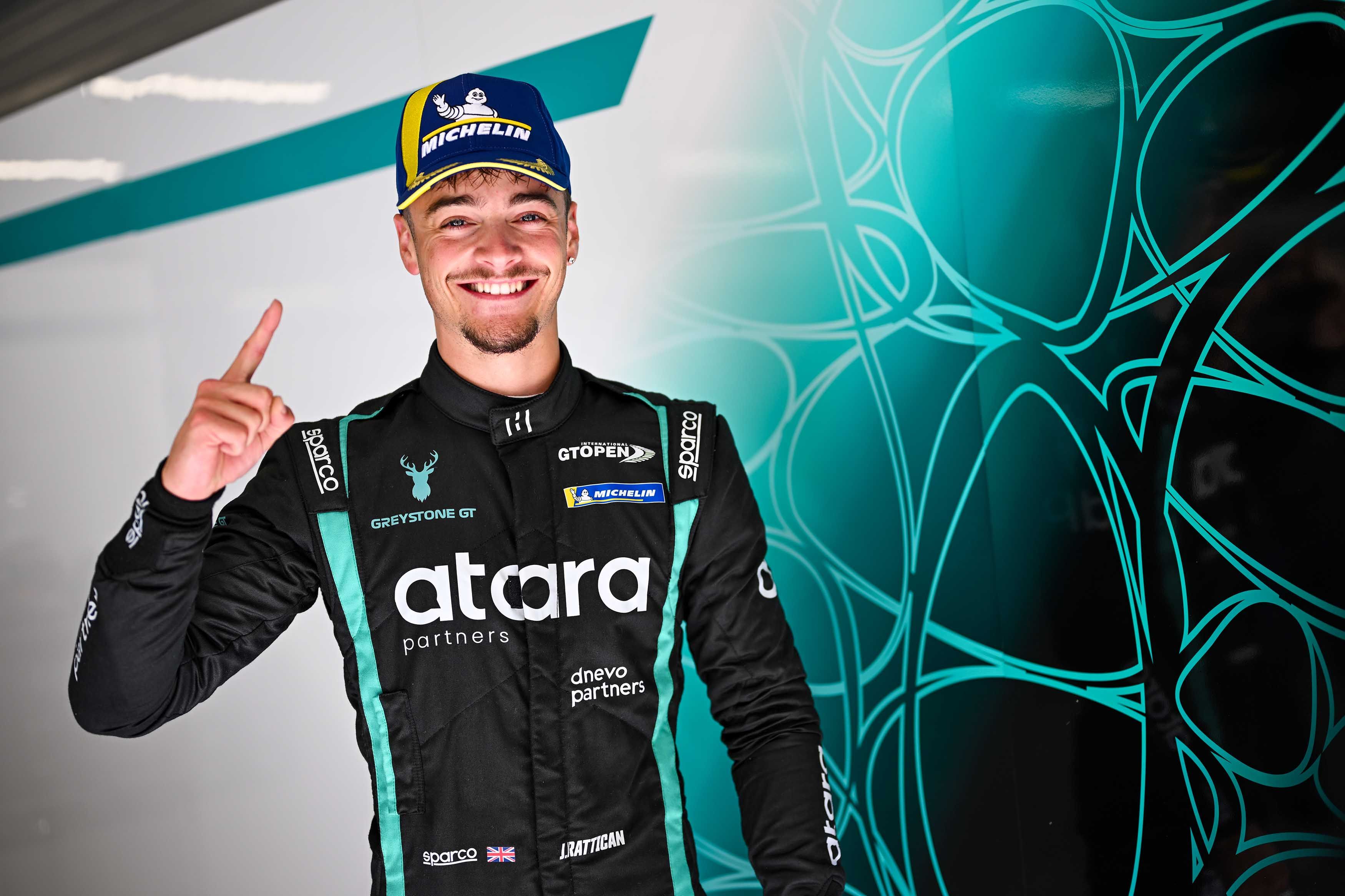 Maiden pole for Josh Rattican (Greystone GT McLaren)